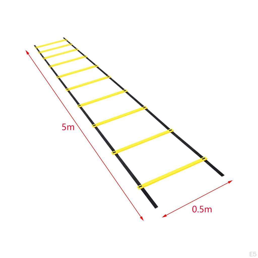Adjustable Agility Ladder for Soccer and Volleyball Footwork Training Equipment