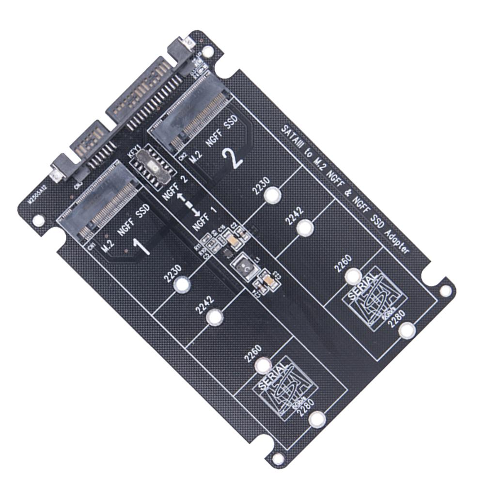 M.2 NGFF SSD Adapter + USB Converter NGFF To SATA3 Adapter Card M.2 NGFF SSD To SATA 3.0 Adapter Card for PC Laptop