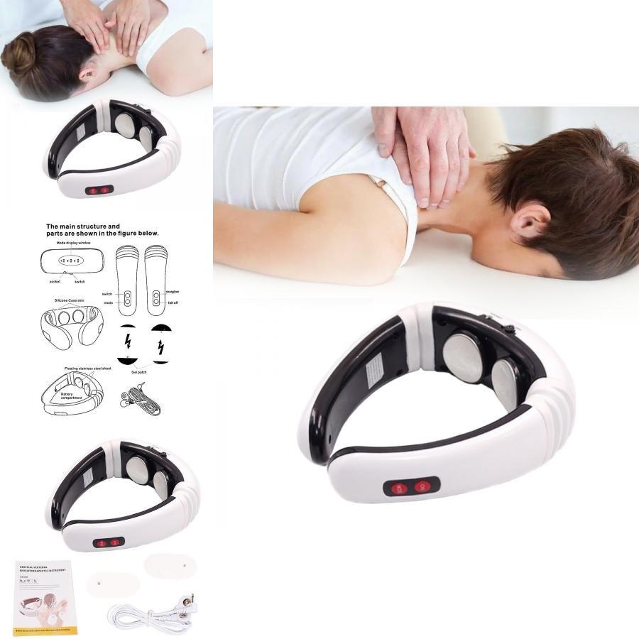 Neck Massager With Pulse Electromagnetic Therapy For Shoulder And Cervical Relief