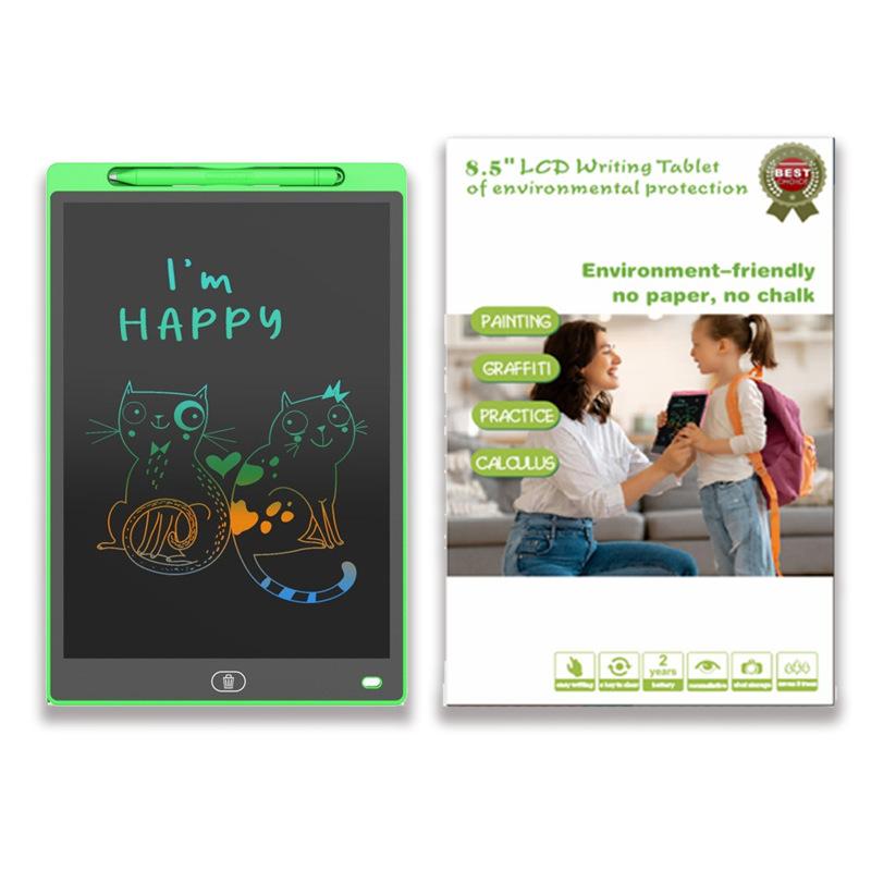 LCD Drawing Board - 21.59cm Kids' Doodle Tablet, Durable Design, Easy Erase, a Must-Have Holiday Gift!