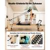 VEVOR Pilates Reformer Machine, Wooden Pilates Workout Equipment for Home Gym Studio Use, Pilates Bed with Dual Resistance- Spring & Cord