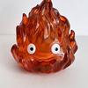 Objects Lamp Cartoon Cartoon Calcifer Anime 12cm Candle Desktop Action Figures Model Statue Pvc Model Collection Ornament Toys