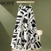 QICED 18 Color Women's Fashion Casual Summer Spring Skirt