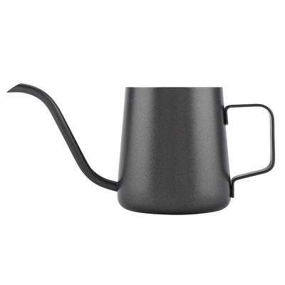 350 Ml Stainless Steel Gooseneck Pour Over Drip Coffee Maker Tea Coffee Cup Pot Black