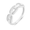 Silver Ring with Cubic Zirconia, Product Weight 1.73 G (2200826)