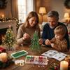 Handmade Halloween Tree Making Kit with Light Up Mini Bead Weaving Set  All Seasons