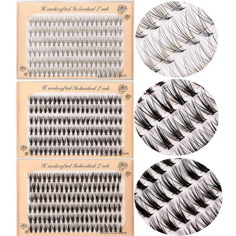 120 Bundles Eyelash Extension Faux Mink Eyelashes Individual Cluster Eye Lashes