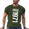 Round Neck Sports  Humor Graphic Tees Classic Aactivity Competition Limited Edition 1971 Classic T-shirt  Eur Size