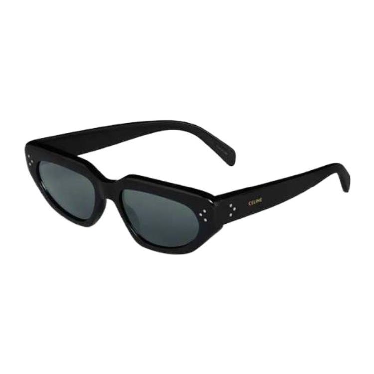 

Celine Logo Mirrored Acetate Irregular Sunglasses Men sunglasses Black 4S273CPLB-38NO F,Black-Box/Dust Bag Random Shipment