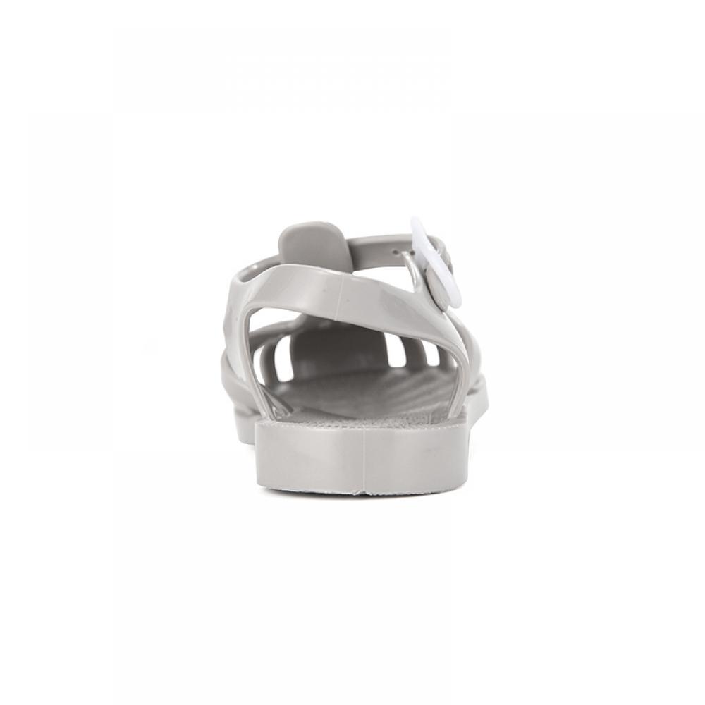 Meduse Sun 201 Sable Sable Grey Kids Kids Jelly Shoes Sandals