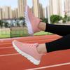 Bílé růžové dámské běžecké sportovní boty pohodlné joggingové tenisky jaro léto venkovní maratonské běžecké tenisky pro ženy