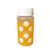 Daisy Frosted Transparent Flower Cups - Portable, Stylish Gift for Men, Women, and Students
