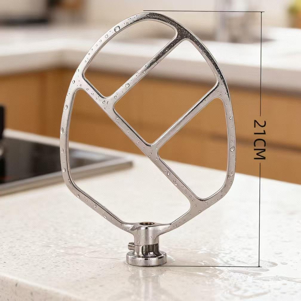 Splash-Proof Food Grade Whisk Attachment - Anti-Spill Baking Accessory for Egg Cream Filling Mixing 0kw