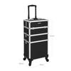 SONGMICS Professional Makeup Case, 3-in-1 Travelling Beauty Trolley, Large Cosmetic Trolley for Hairdressers
