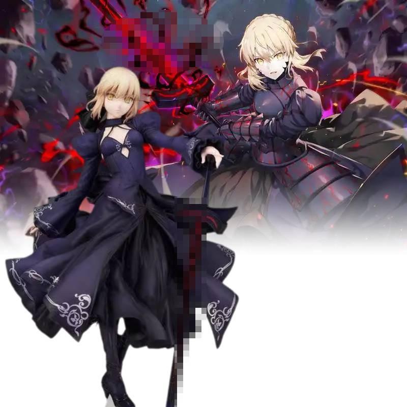 Altria Fate Pendragon Full Dress Figurine Anime Model Toys Ornament Xmas Gifts
