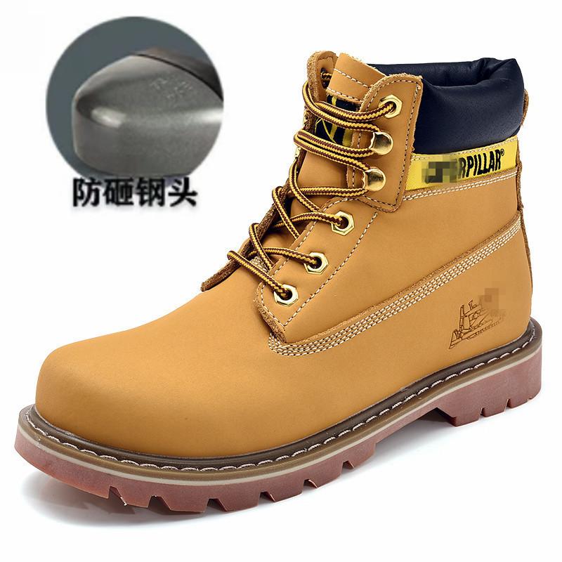 New classic leather Martin boots men's and women's shoes couple high-top shoes rhubarb boots cargo shoes boots boots door