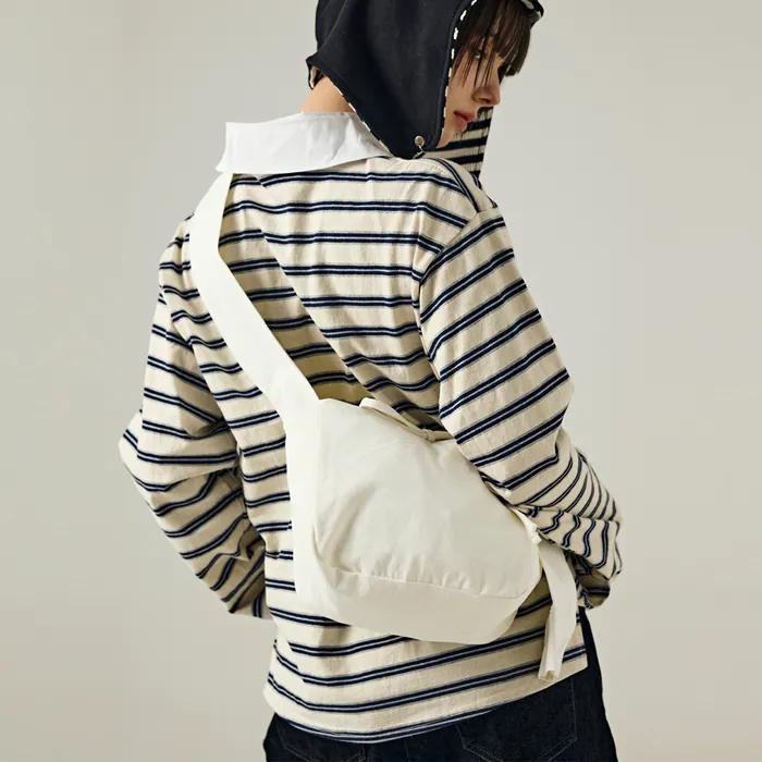 Oxford Shirt Bags [IVORY]