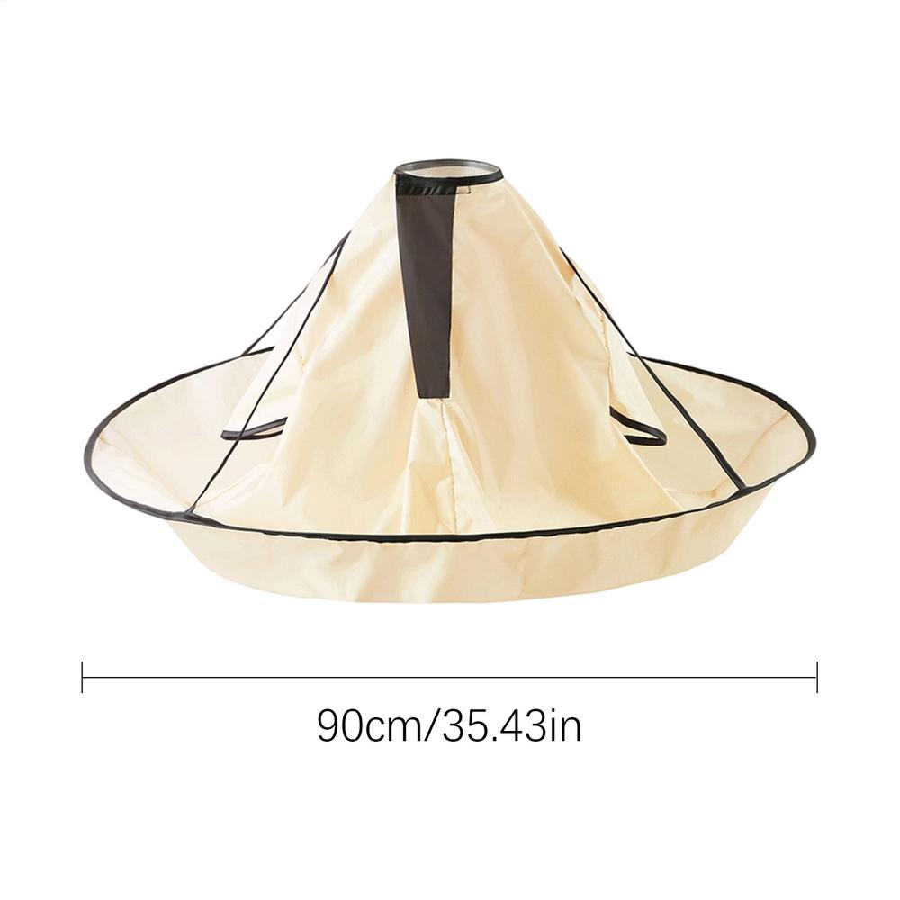 Hair Cutting Cloak Waterproof Adult Hair Cutting Cloak Foldable Umbrella Cape Salon Barber Home Hairdressing Cape Cover Cloth
