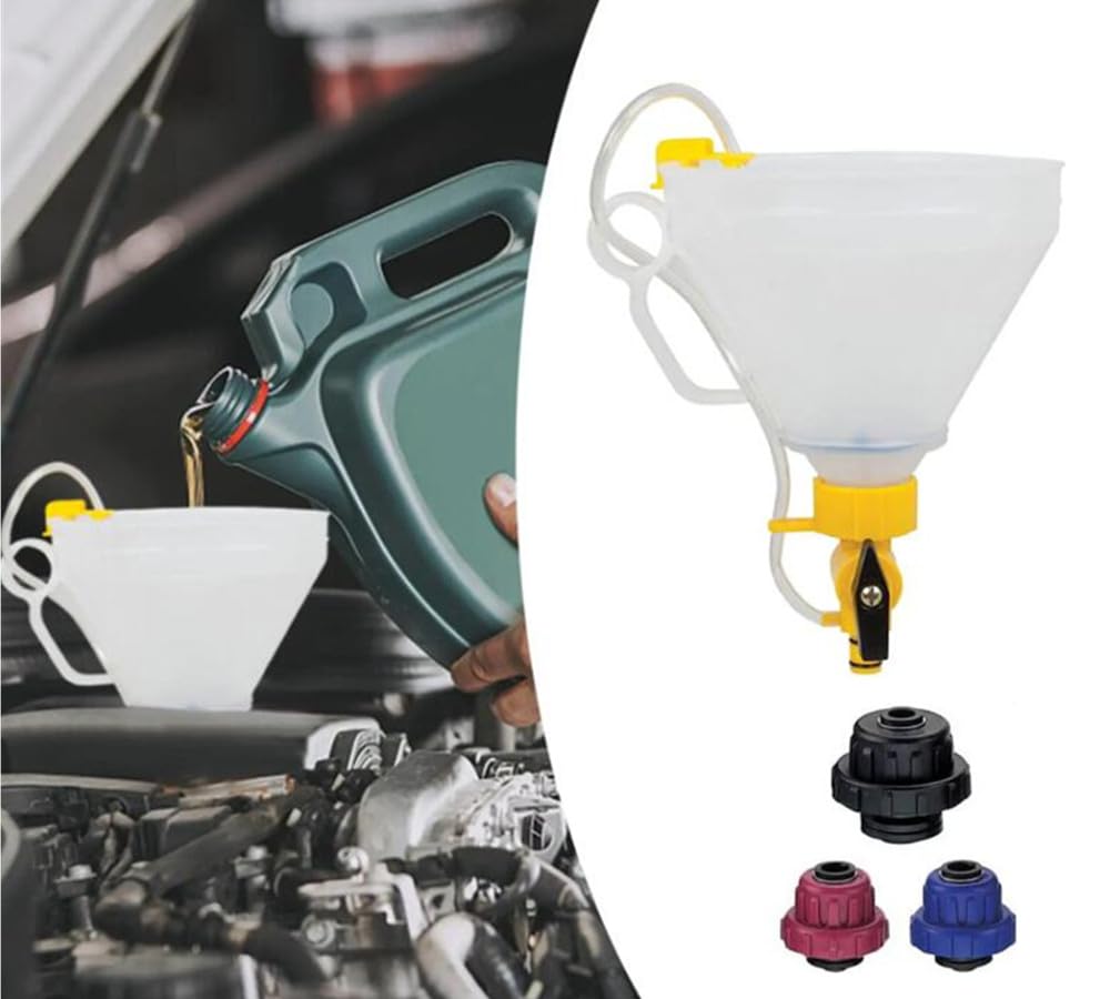 Samcos Funnel, Replacement, Funnel, Car Refueling Long Funnel, Soft Pipe, Car Radiator