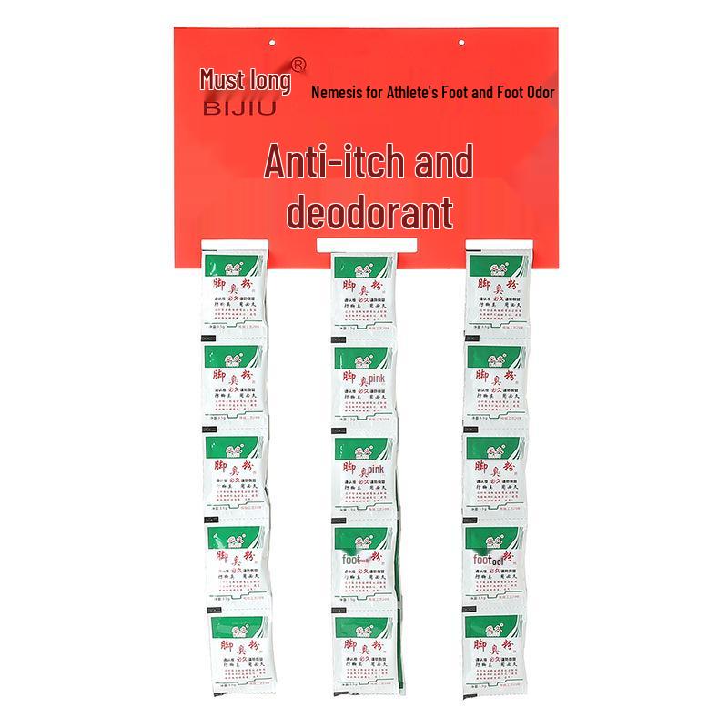 Puder na zapach stóp Bijiu: Dezodorant do butów i skarpet, Kąpiel do stóp i Puder pielęgnacyjny