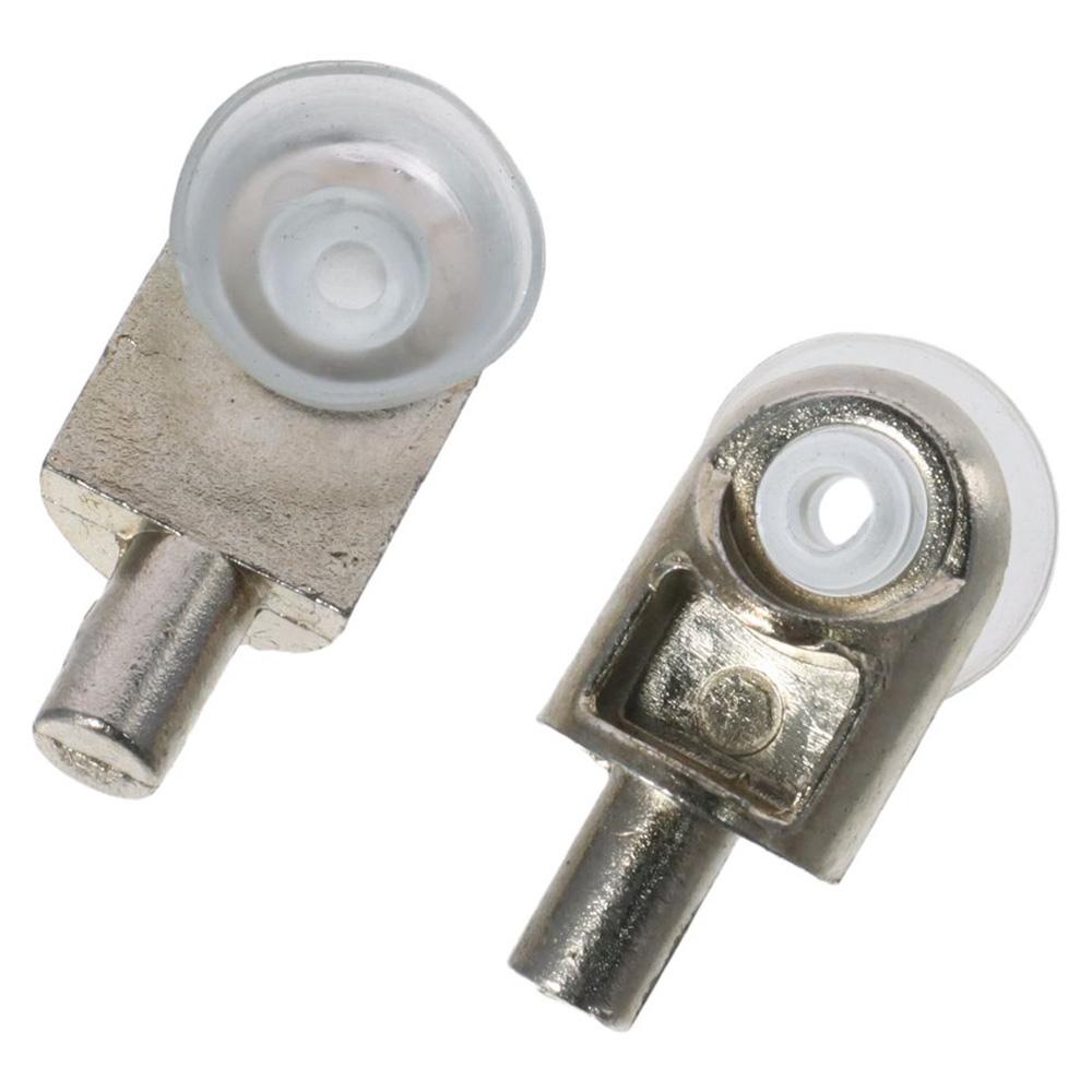 30pcs with 5mm Dia Pin Shelf Support Peg Silicone Glass Shelf Pins Bracket  Glass Shelves