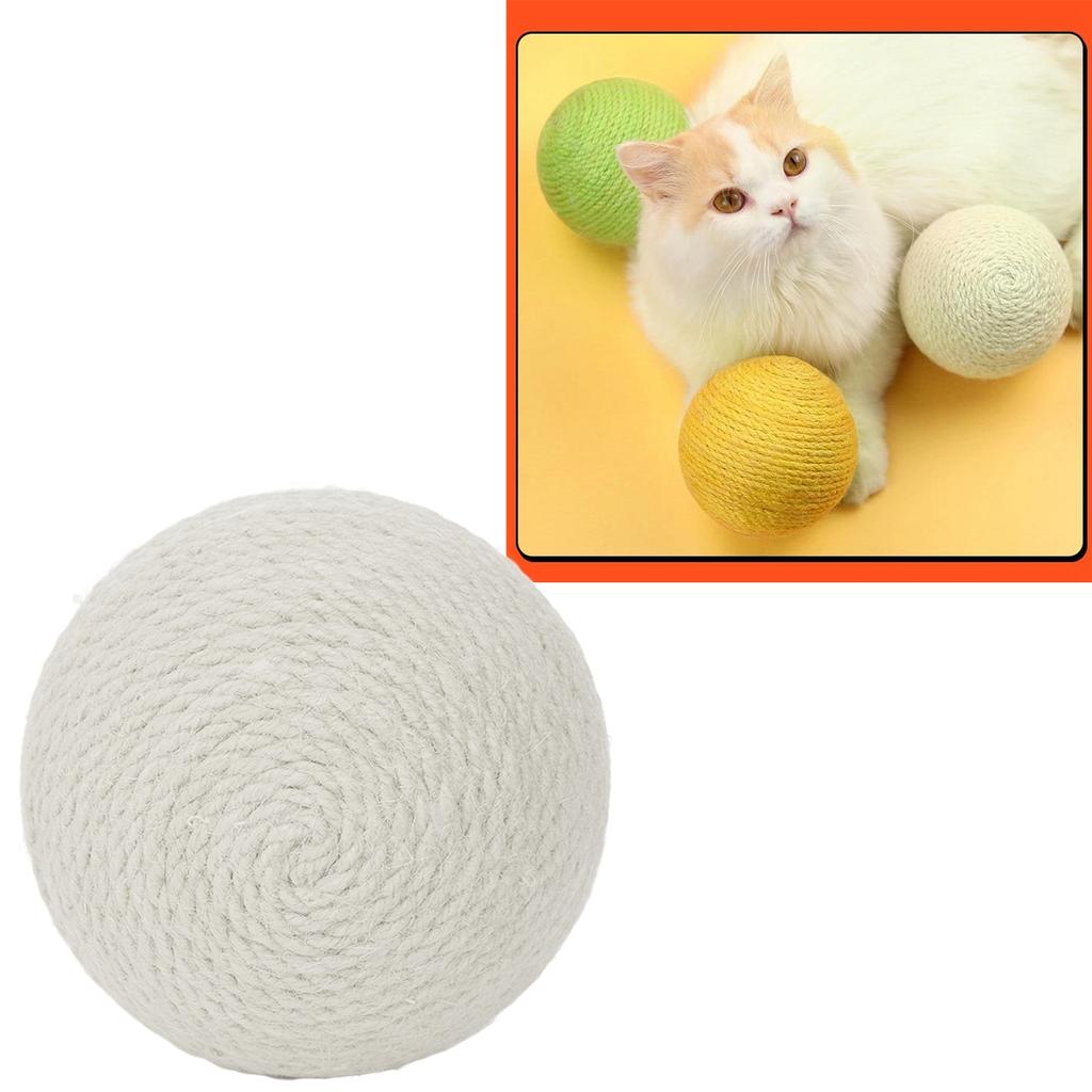 Cat Sisal Relieve Boredom Teeth Claws Grinding Interactive Sisal Cat Scratching for Cats Kitten
