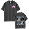 Singer Emilia Mernes MP3 Tour Graphic Tshirt Unisex Women Fashion Oversized Streetwear Summer Male Hip Hop Vintage Short Sleeve