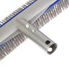Aluminum Handle Swimming Pool Brush Head With Corner Cleaning Brush Semi-Spherical Bristles Pool Tile Scrubber Brush