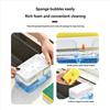 Press Type Sink Drain Soap Dispenser Sponge Holder Kitchen Detergent Container  Kitchen Use