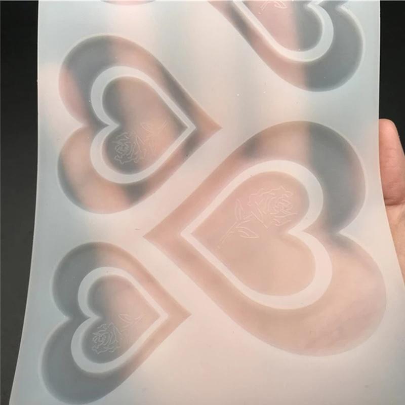 Love Rose Silicone Cake Mold DIY Chocolate Pastry Cupcake Cookie Mold Cake Decorating Tools