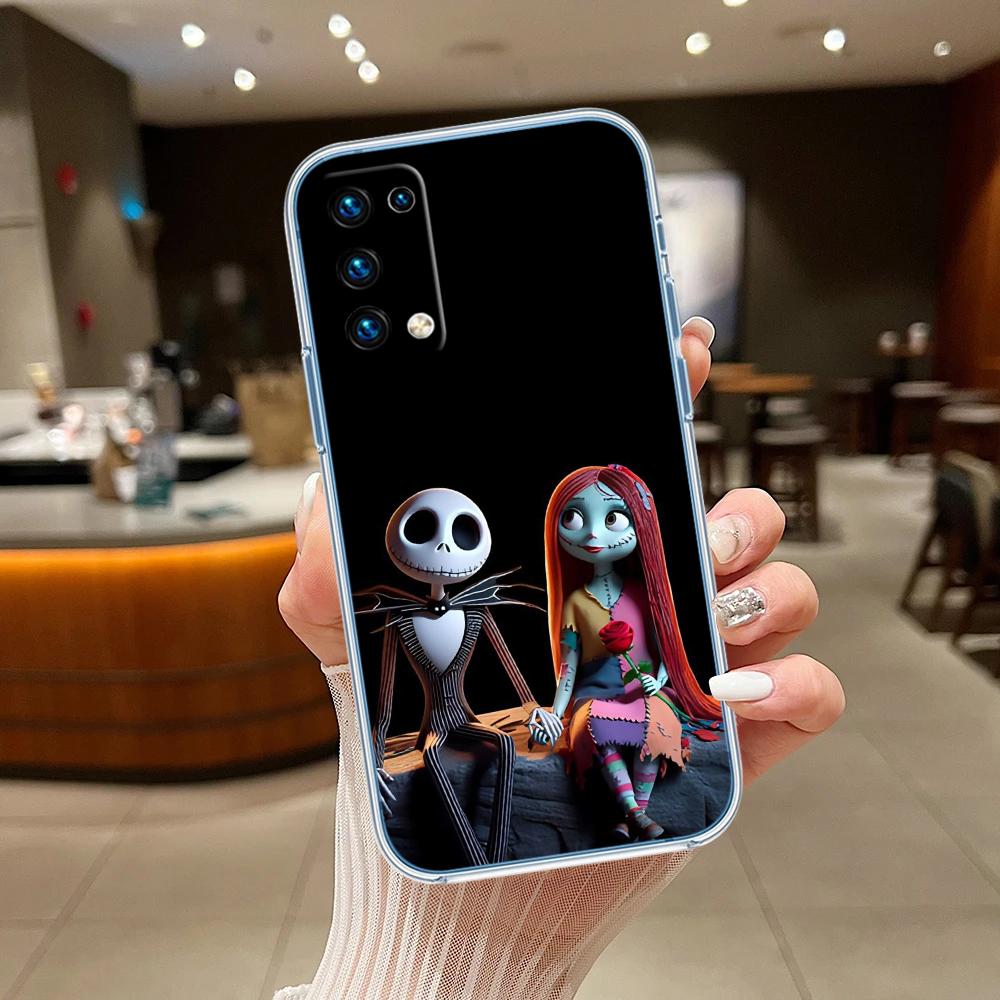Nightmare Before Christmas Case for Motorola Moto G10 G20 G30 G31 G32 G34 G35 G41 G42 G50 G51 G52 G55 G60 G60S G62 G71 G72 G75