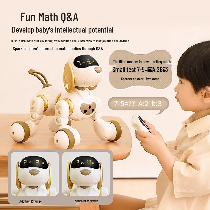 Smart Remote Control Robot Pet: Educational Toy for Kids - Dog & Cat Model, Perfect Year of the Horse Gift