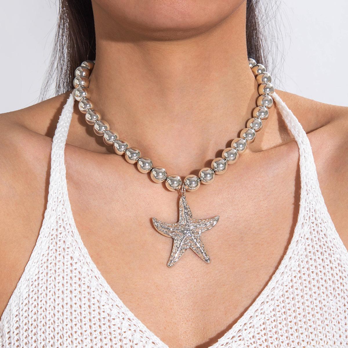 

Нишевое ожерелье из бисера с имитацией жемчуга и бирюзы, ретро, преувеличенная подвеска в виде сердца, цепочка для ключицы, многослойное ожерелье