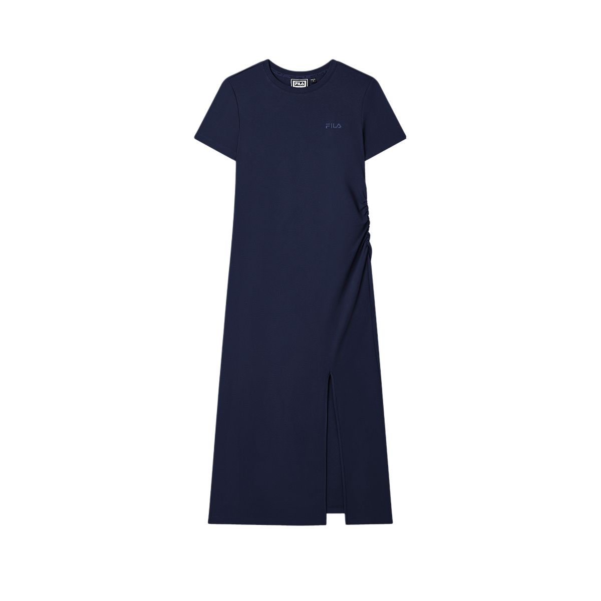 

New FILA ORIGINALE Short Sleeved Dress Women s Dark Silent Blue F51W529314F-DB XL(175/92A)