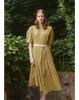 Myue Asymmetrical Hemline Dress Olive Green