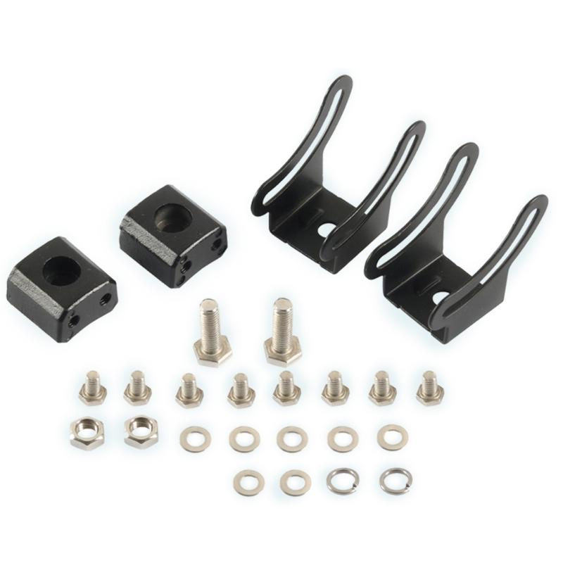 

Light Bar Mounting Brackets, 2Pcs Base LED Light Bar Mounts Slide Mounting Bracket Base for Offroad Light Bar 1