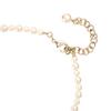 Chanel Double C Logo Rhinestone Metal Pearl Necklace Women necklace Gold ABB256-B13560-NQ105