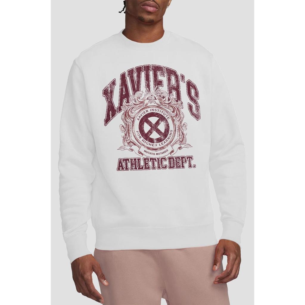 Marvel Unisex Adult X-Men Athletic Dept Professor X Sweatshirt