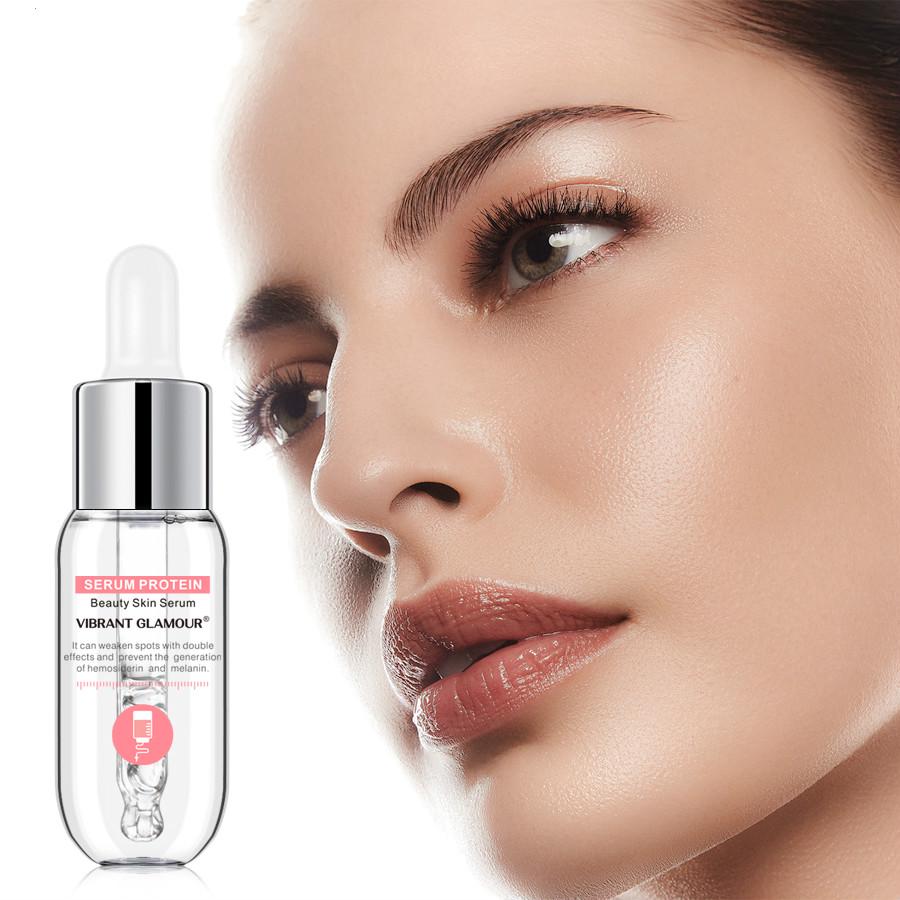 Sérum protéiné visage sérum Anti-rides Essence du visage blanchissant hydratant soins de la peau