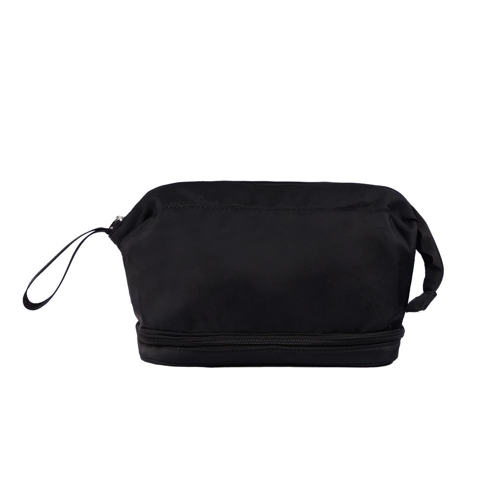 Simple And Fashionable Cosmetic Bag, Fresh Travel, Double-Layer Large-Capacity Cosmetic Bag, Waterproof Wash, Cosmetic Storage Bag