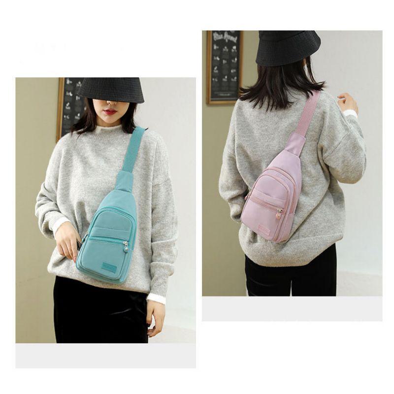 Small Sling Bag For Women Men, Sling Backpack Chest Daypack Casual Crossbody Sling Backpack, Fanny Packs Purses Chest Bags