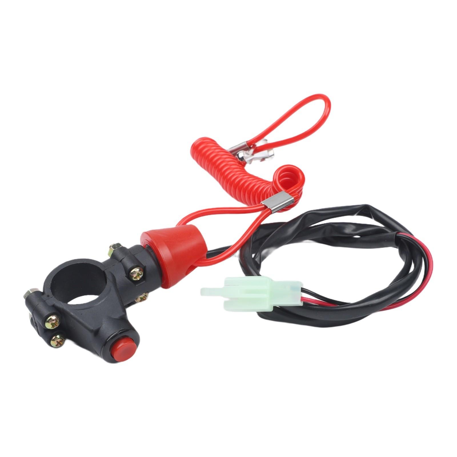 

Normally Open 2-wire Kill Switch Lanyard Engine Stop Tether