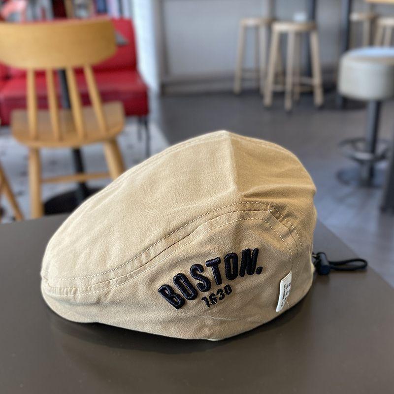 Cappellino da baseball in cotone ricamato con alfabeto per bambini, primavera, per neonati e bambini