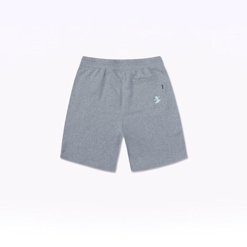 Converse Casual Shorts Men's Gray Moderate 10025878-A01