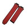 Horlogetoebehoren 27mmx17mm Voor HUBLOT Serie horlogeband Siliconen band 22mm Vouwsluiting Rubberen Herenband polsbandje armband