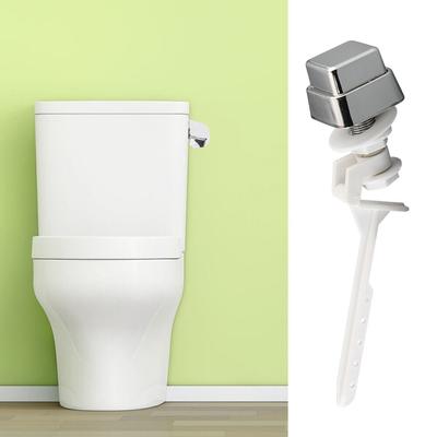 Zeitgenössisches Druckknopf-Toilettenspülset Effiziente Wassereinsparung