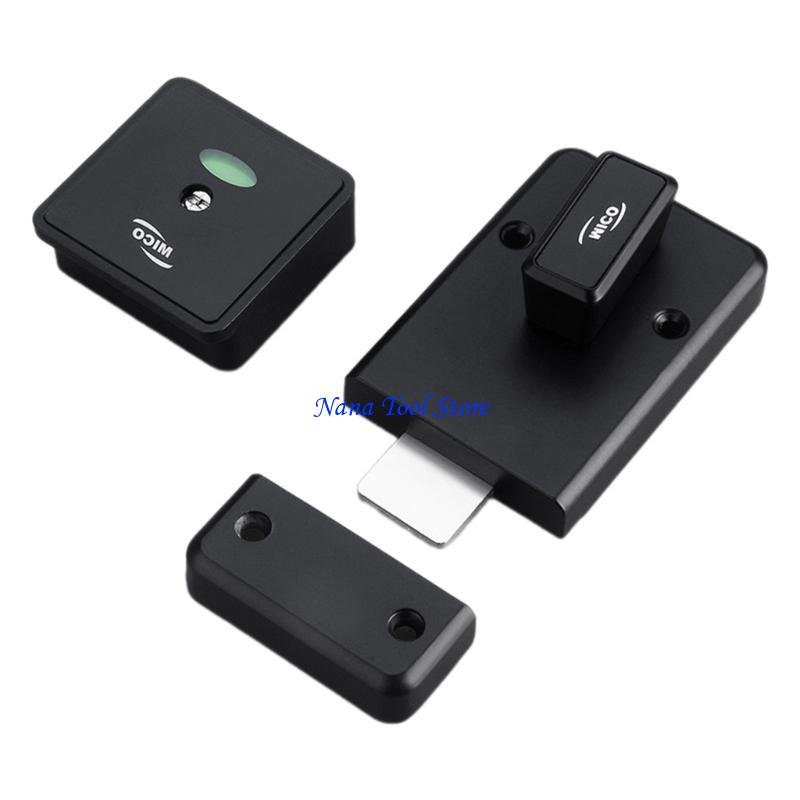 31GJ Toilet Indicating Lock Bathroom Toilet Lock Privacy Partition Door Lock Latches square