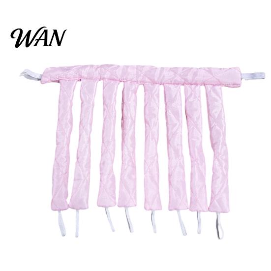 Gentle Hair Curling Rod No Heat Headband with Adjustable Strap Eight Claw Overnight Soft Sponge Curl Sleeping Curler Long Curls Roller Styling Tool
