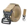 Elastic Tactical Nylon Belt with Alloy Buckle, Popular for Outdoor Use, Customizable Size