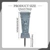 Cemetery Grave Flower Vase Funeral Holder Convenient Tombstone Decoration Yard Outdoor